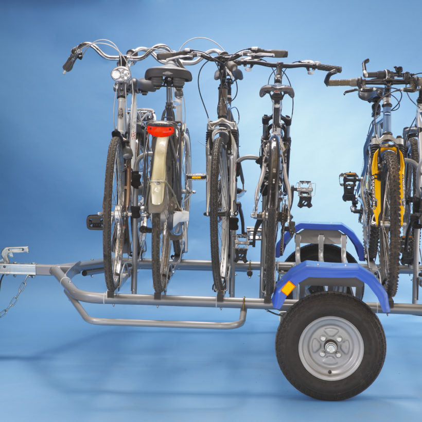 Fahrradanhänger Mottez Anhängerkupplung 6 Fahrräder | EU-zugelassen