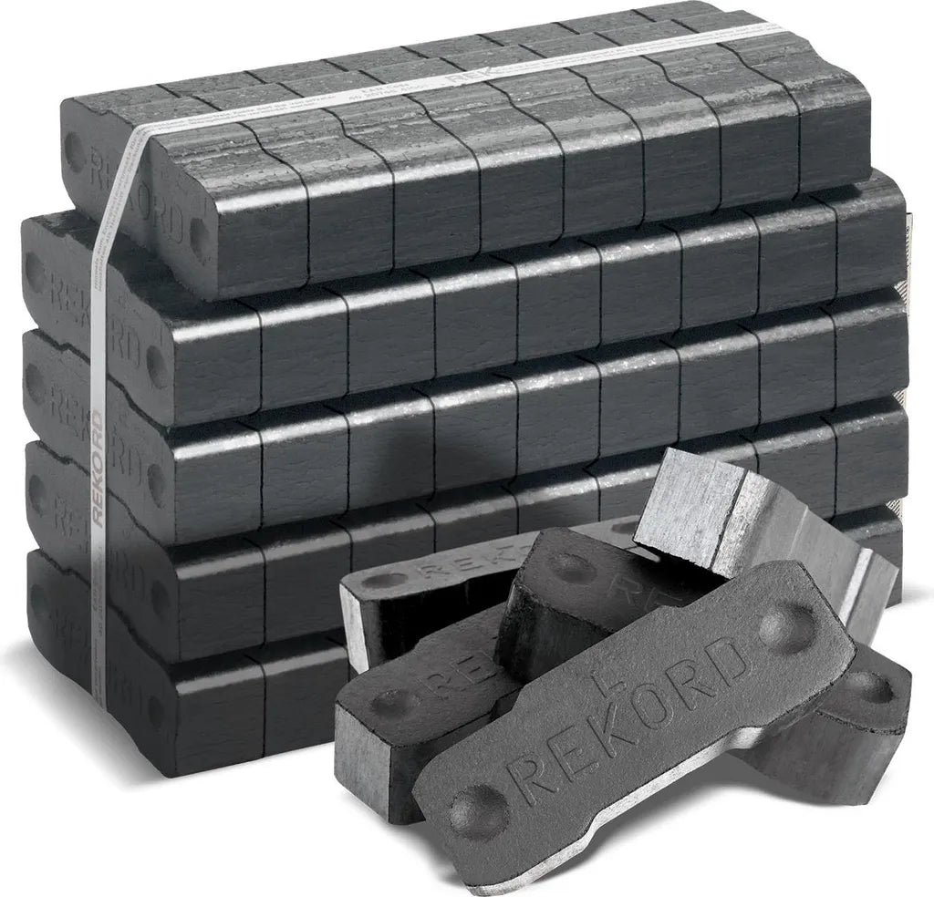 Rekord Braunkohlebriketts 25 kg x 40 Gebinde – 1000 kg Palette