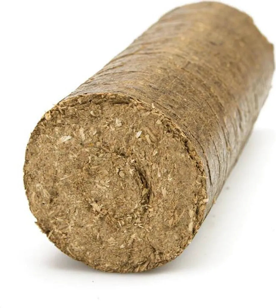 HOLZBRX Premium Hartholz Holzbriketts rund 10 kg – 960 kg Palette (96 × 10 kg)