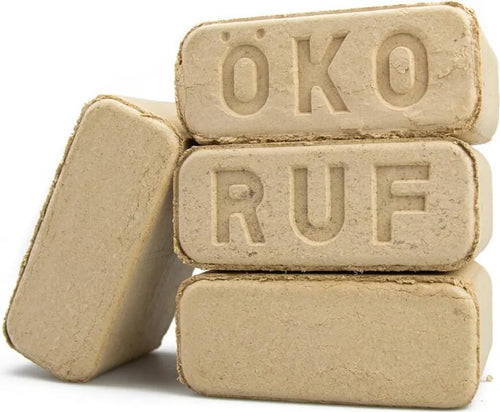 HOLZBRX RUF Buchenholzbriketts 10 kg – 960 kg Palette (96 × 10 kg)