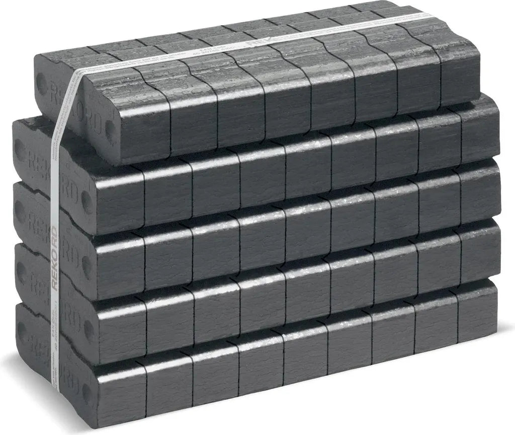 Rekord Braunkohlebriketts 25 kg x 40 Gebinde – 1000 kg Palette