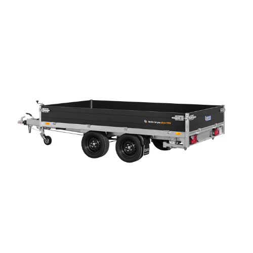 Plattformanhänger BANDEJA RIDELLE SARIS 306 X 170 PTAC 2700 KGS ” EDIC