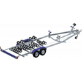 Bootstrailer G2702M19 3500 kg Tandemachse | EU-zugelassen